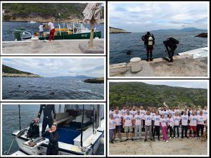 RONIMO ZA ČISTI JADRAN Eko akcija na Biševu okupila ronioce i volontere Crvenog križa