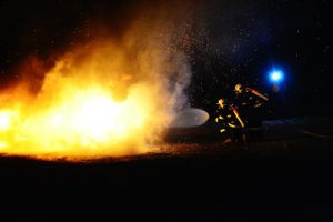 Veliki požar zahvatio kasino na samoj granici Hrvatske i Slovenije