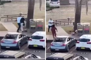 HEROJ Goloruki čovjek skočio na napadača u Sydneyu