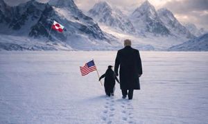 Bijela kuća na udaru kritika zbog objave slike Trumpa s pingvinom: Geografska greška i 'nihilistički' simbol izazvali podsmijeh