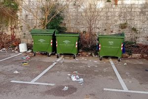 Zadarska Čistoća protiv tri kontejnera: "Tri ih dana pokušavaju pomaknuti, ali kontejneri se ne daju"