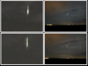 Misteriozna svjetla nad Pagom: "Bilo ih je više, a ovo je snimljeno u mjestu Košljun, prema Viru". Saznali smo o čemu se radi!