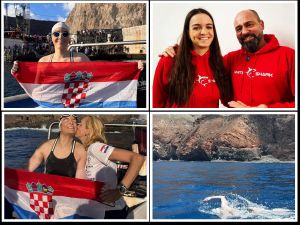Dina Levačić oplivala Napoleonovu Sv. Helenu - Ribafish joj poručio: "Od kojeg si ti ženo svemirskog kevlara sazdana!?"