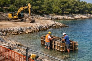 RAZOTKRIVAMO PRLJAVI TRIK Evo zašto bageri na pomorskom dobru ne staju ni nakon zabrane: "Sprega investitora, općina i lučke kapetanije"