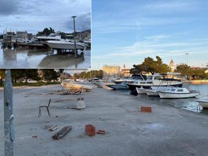 USPJEH! Nakon pisanja Morskog, javne površine u Trogiru napokon slobodne od "groblja brodova"