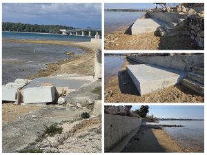 VJESNICI PROLJEĆA Krenulo uzobalno betoniranje: "U Privlaci uništen prirodni dio obale koji bi trebao biti dostupan svima!"