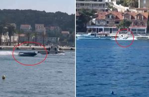 VIDEO Upravitelj brodice upao u more, pa gliser nekontrolirano jurio u krug i sudarao se s drugim plovilima u hvarskoj luci