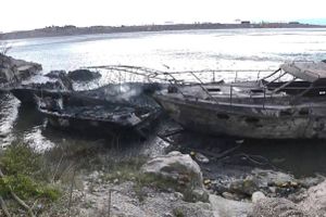 Požar u Omišlju zahvatio je čak šest brodica