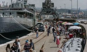 Art Molo Longo ponovno na riječkom lukobranu