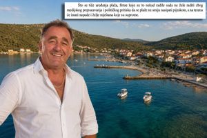 Nakon ćelije, udario po građanima: Načelnik koji je priveden zbog napada na novinare sada optužuje medije i mještane za neuredne plaže!