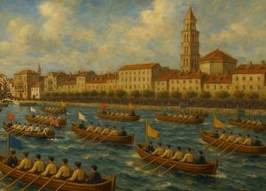 Split ponovno veslačka metropola: 24. Regata Sveti Duje spaja akademsku elitu i povijest dugu gotovo dva stoljeća