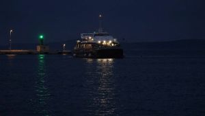 Nakon pretrage istražitelja, katamaran „Krilo Eclipse“ stigao u Split
