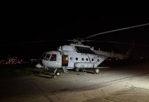 U noćnim uvjetima vojni piloti HRZ-a prevezli pacijenta iz Korčule do Splita