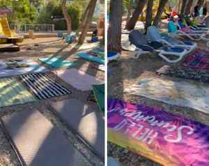 PLAŽA U TUČEPIMA U 8 UJUTRO Nema žive duše, ali je sve "rezervirano"! Turist s bebom ostao u šoku: "Ovdje se ne može ni hodati!" - Općina: "Ukidamo koncesije!"