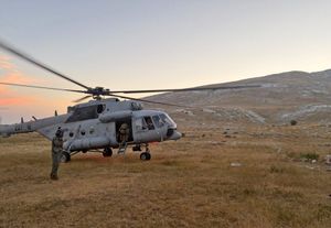 Vojni piloti HRZ-a i HGSS na Dinari spasili ozlijeđenog Nijemca