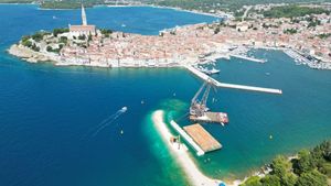 ROVINJ Izgradnja lukobrana na otoku Sveta Katarina ušla je u novu, iznimno važnu fazu!