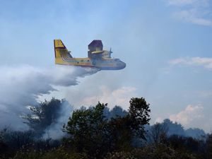 Lokalizirani požari u Istri i Vrsima, požarište u Prapatnici pod nadzorom, aktivan požar na području Ravnog Vrdova