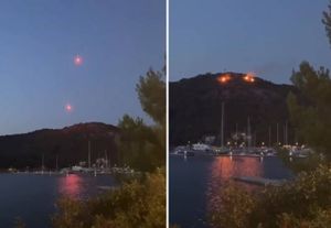 "Do kud ide ljudska glupost?" Objavljena snimka izbijanja požara u Dragama, uzrok je neshvatljiv!
