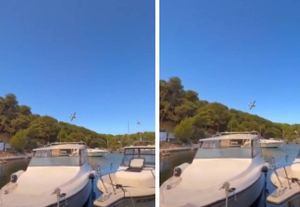 VIDEO Kanaderi stigli na Paklinske otoke u pomoć zemaljskim snagama: "Kuće su obranjene"