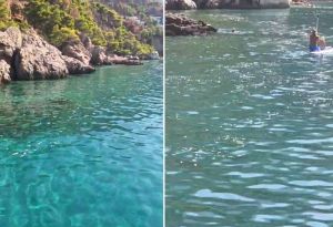 VIDEO Mrlje na povšini mora kod Piska - Snimka otvara pitanje, ali moguće objašnjenje krije se pod morem
