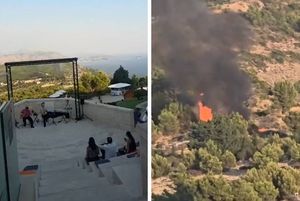 VIDEO Pogledajte ovu snimku - Požar u nastajanju, a oni sviraju, ispijaju pića i snimaju: "Jeste li vi normalni, dignite lijene guzice i kante vode u ruke!"