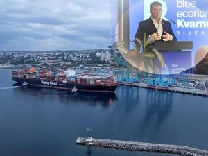 RIJEKA Ministar Butković na konferenciji Blue Economy Kvarner: "Pomladili smo flotu Jadrolinije, a Rijeka Gateway kapitalan je projekt"