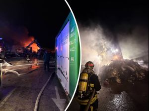 DRAMA NA RABU Planula nova sortirnica otpada od 1,3 milijuna eura, vatrogasci u noćnoj akciji spasili kompleks od katastrofe!
