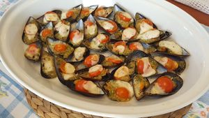 ŽELINA KUŽINA Gratinirane dagnje