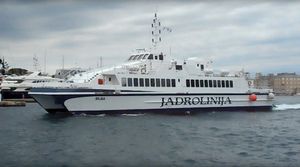 Prekid katamaranskih linija u nedjelju, zbog najave olujnog juga