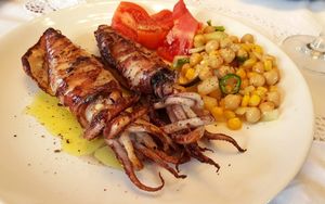 ŽELINA KUŽINA Prve jesenske lignje s gradela