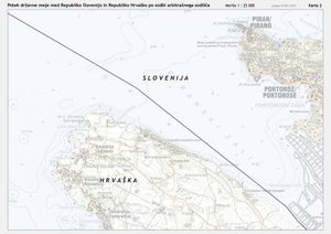 SLOVENIJA OBJAVILA NOVE KARTE: Granice ucrtali prema arbitraži