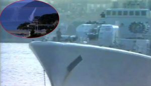 TRIDESET GODINA OD POMORSKE BITKE ZA SPLIT Prvi put u povijesti brod je pucao po gradu čije ime nosi