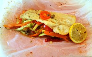 ŽELINA KUŽINA Sušena tabinja s povrćem u škartocu