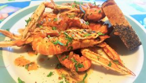 ŽELINA KUŽINA Škampi na buzaru