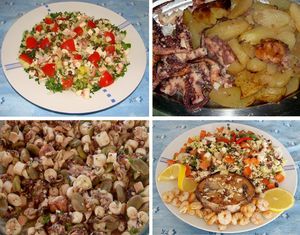 Jednostavni domaći recepti: Hobotnica ispod peke i hobotnica na salatu