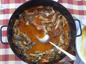 Neretvanski brujet od jegulja, žaba i ribe