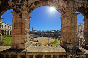 Pulski amfiteatar na novoj poštanskoj marki