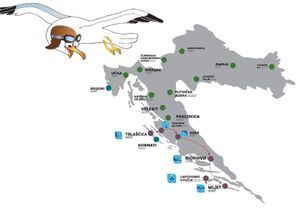 Nove edukativne slikovnice Pustolovine galeba Marka na Paklenici, Sjevernom Velebitu, Učkoj i Brijunima