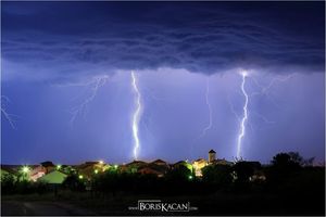 FOTO Spektakl na nebu iznad Zadra
