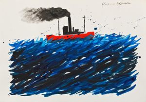 KATAMARAN ART Izložba Vaske Lipovca u Muzeju općine Jelsa