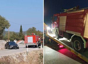 KOMIŽA Vozilo udarilo u vatrogascnu cisternu – Nije u voznom stanju