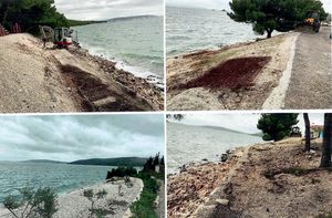 Vranjica Belvedereu naložena obustava nezakonitih radova i vraćanje pomorskog dobra u prvobitno stanje