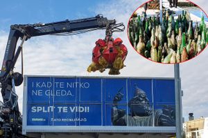 EKO AKCIJA U SPLITU “Moje more 2020.” – Očišćeno dno bazena Mornar, otpad preimenovan u natjecatelje
