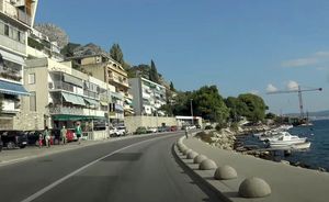 OMIŠ Mijenja se granica pomorskog dobra zbog rekonstrukcije Jadranske magistrale