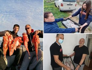 PLEMENITA AKCIJA Sportski ribolovci sav ulov donirali onima kojima je riba luksuz