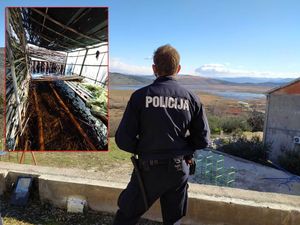 Policija uklonila ilegalnu čeku za krivolov u ornitološkom rezervatu Prud u dolini Neretve