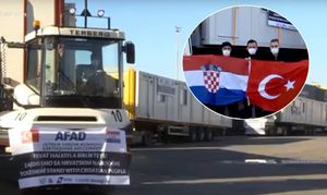 Turska Hrvatskoj brodom šalje sto kontejnera s dirljivom porukom: “Poznajemo vašu bol, uvijek ćemo biti uz vas”