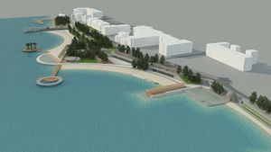 FOTO: KOLOVARE Uređuje se najveća zadarska plaža – Ovako će izgledati