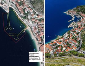 ZELENO SVJETLO ZA MARINU Općina Podgora daje luku u koncesiju privatniku na 40 ili 50 godina