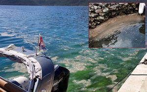 S otoka Rave stižu nove slike zagađenja: “Ovako izgleda more 700 metara od uzgajališta!”